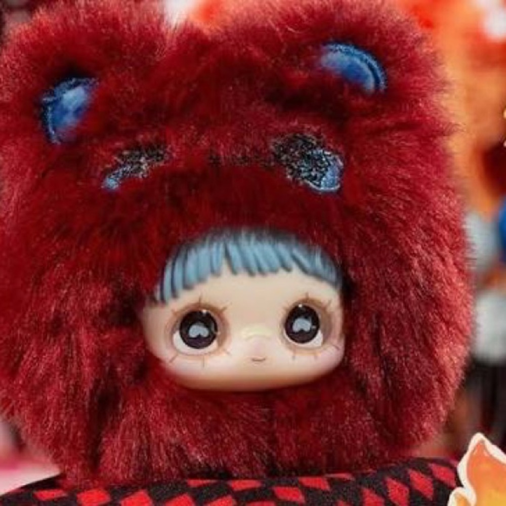 Maymei crazy circus plush pendant creepy spooky Halloween dark top hat trickster